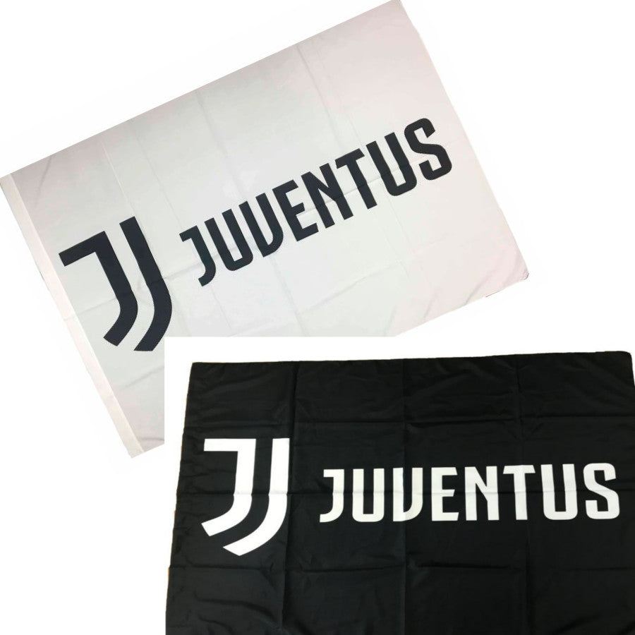 Bandiera Ufficiale Juventus 70x40 Cm | Prodotto Ufficiale | Idea Regalo Per Tifosi | Senza Astra - Foto 2