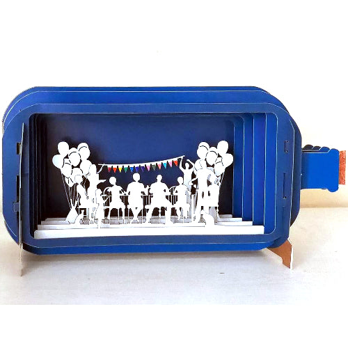 BIGLIETTO 3D POP UP OUR MATRIMONIO