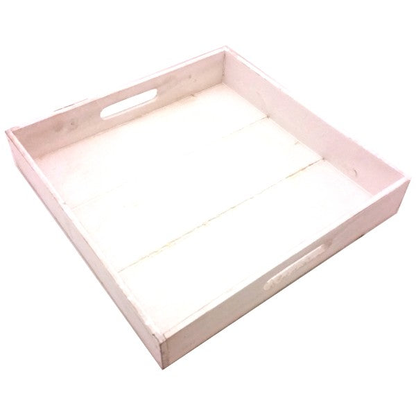 PORTAOGGETTI IN LEGNO BIANCO