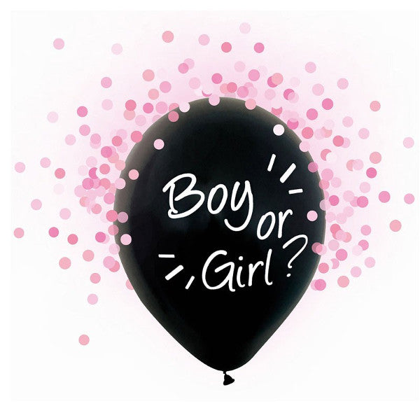 PALLONE CORIANDOLI ROSA GENDER REVEAL