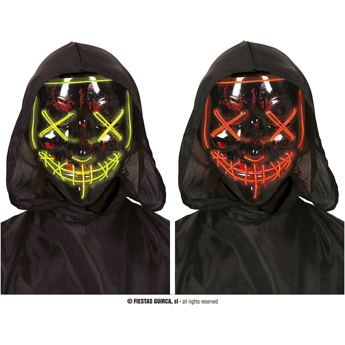 MASCHERA LED LA NOTTE DEL GIUDIZIO