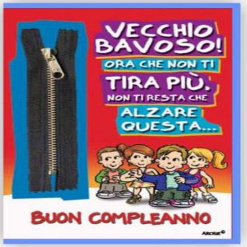 BIGLIETTO AUGURI GENERICI IRONICI