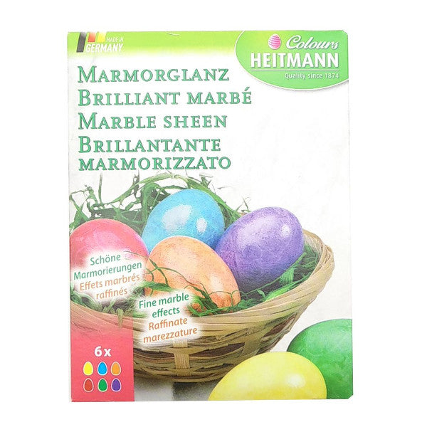 6 COLORI LIQUIDI UOVA MARMORIZZATE