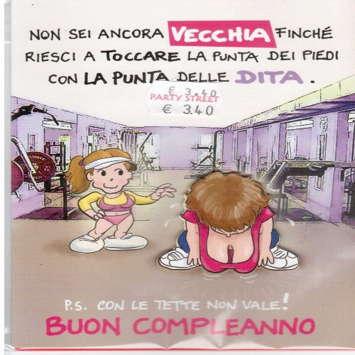 BIGLIETTO AUGURI GENERICI IRONICI