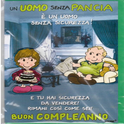 BIGLIETTO AUGURI GENERICI IRONICI