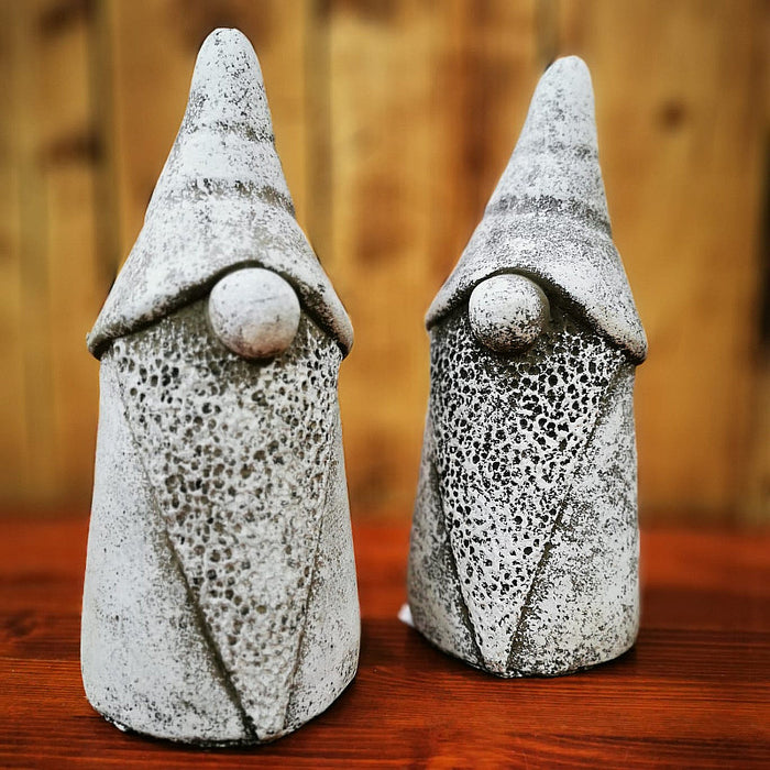BABBO NATALE BARBUTO CAPPUCCIO GRIGIO