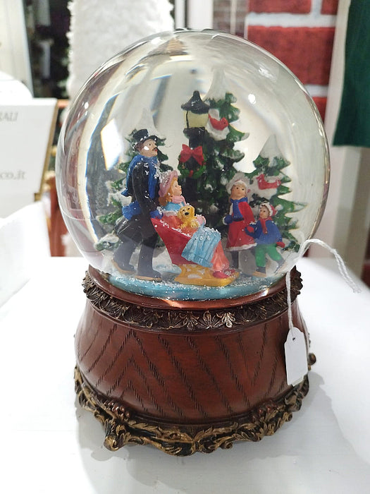 CARILLON PALLA DI NEVE CON LUCI E SUONI