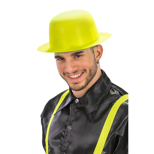 BOMBETTA FLUO IN PLASTICA VARI COLORI