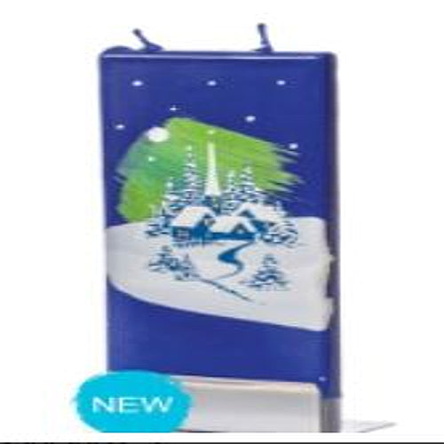 CANDELA DECORATIVA HAND MADE NATALIZIA