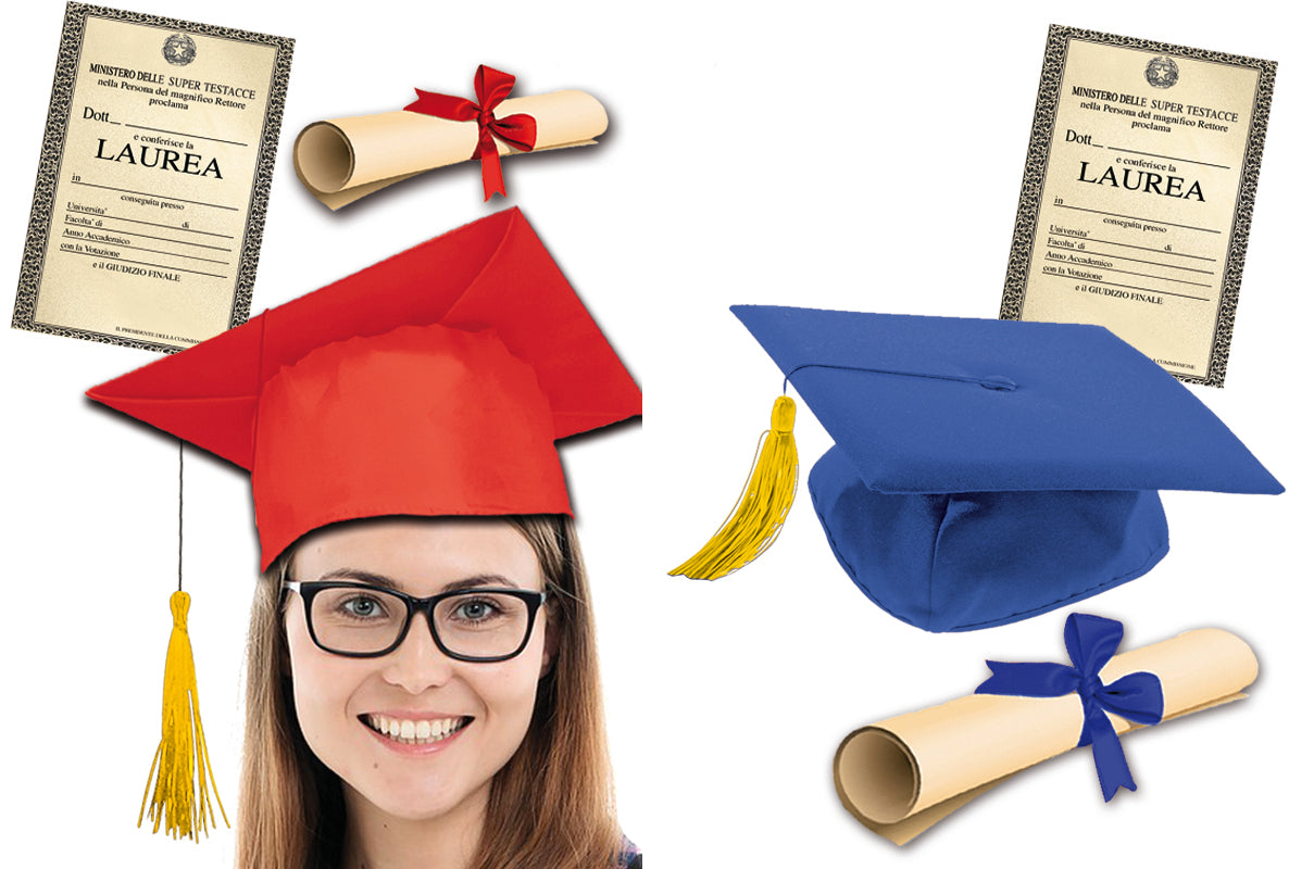 Graduation Cappello E Pergamena Laurea Cappelli Cappello Diploma