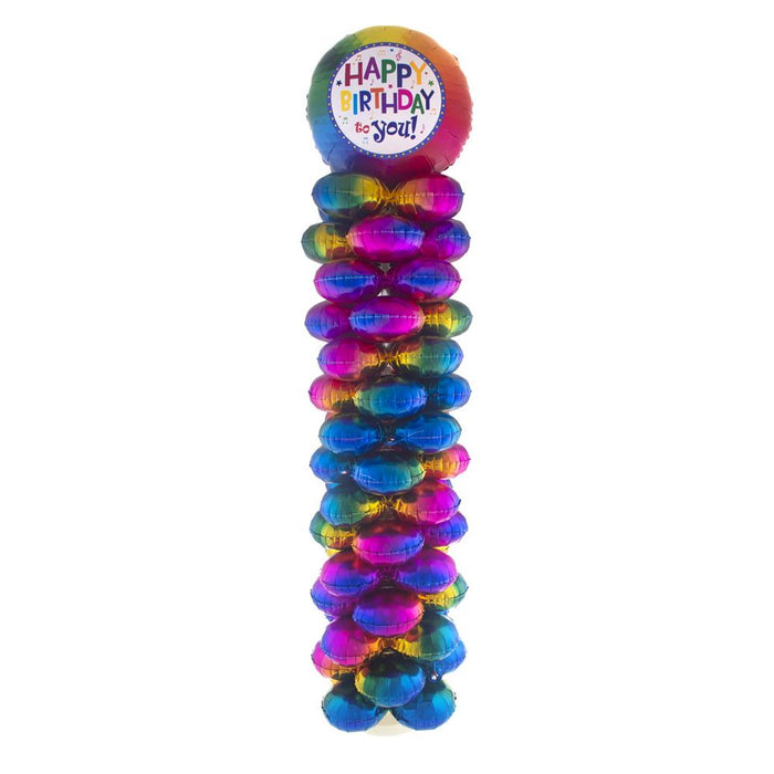 COLONNA PALLONCINI HAPPY BIRTHDAY