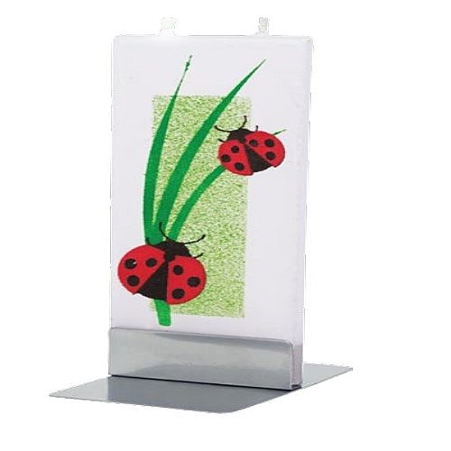 CANDELA DECORATIVA HAND MADE TEMA FLOREALE