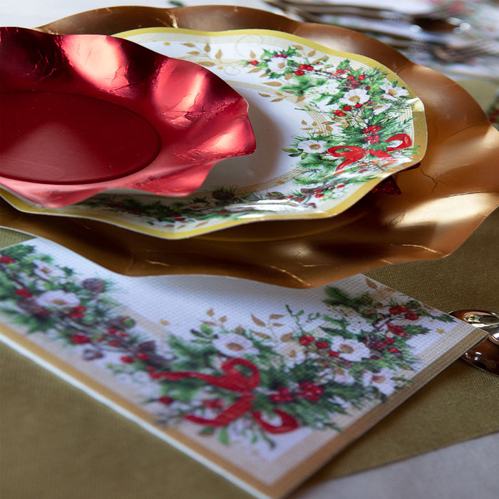 COORDINATO NATALIZIO CHRISTMAS GARLAND