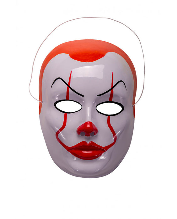 MASCHERA CLOWN HORROR IN PLASTICA