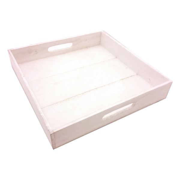 PORTAOGGETTI IN LEGNO BIANCO