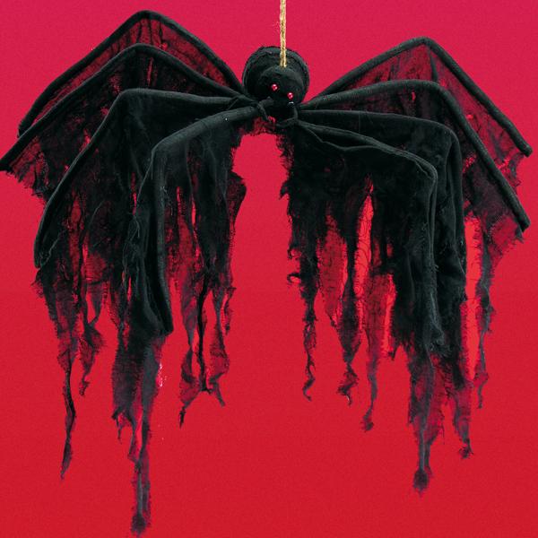 Ragno gigante di Halloween con occhi rossi