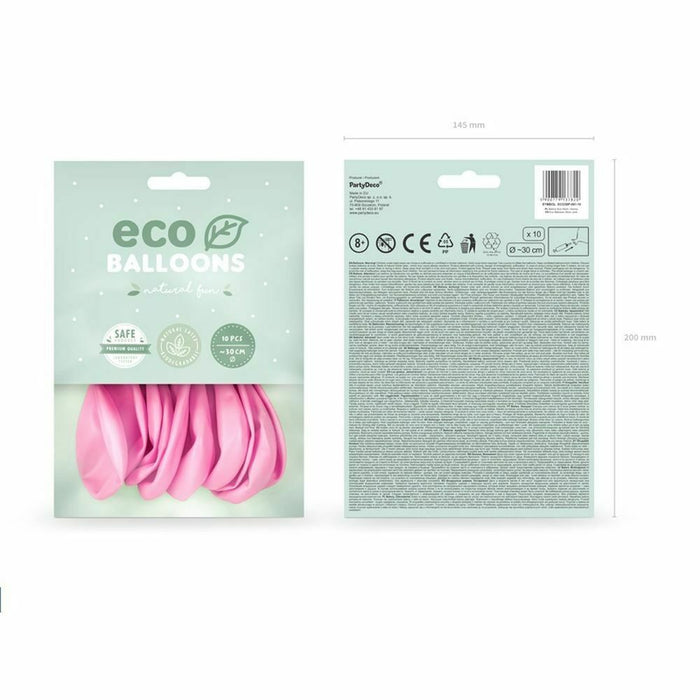 10 PALLONCINI ROSA CM 30