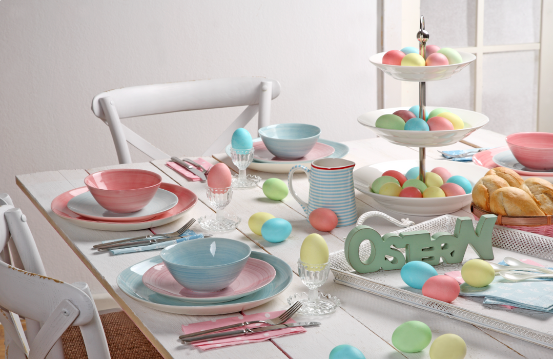 6 COLORI PASTELLO PER UOVA PASQUALI