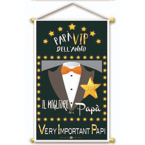 LA LOCANDINA DEL PAPA' PER LA SUA FESTA